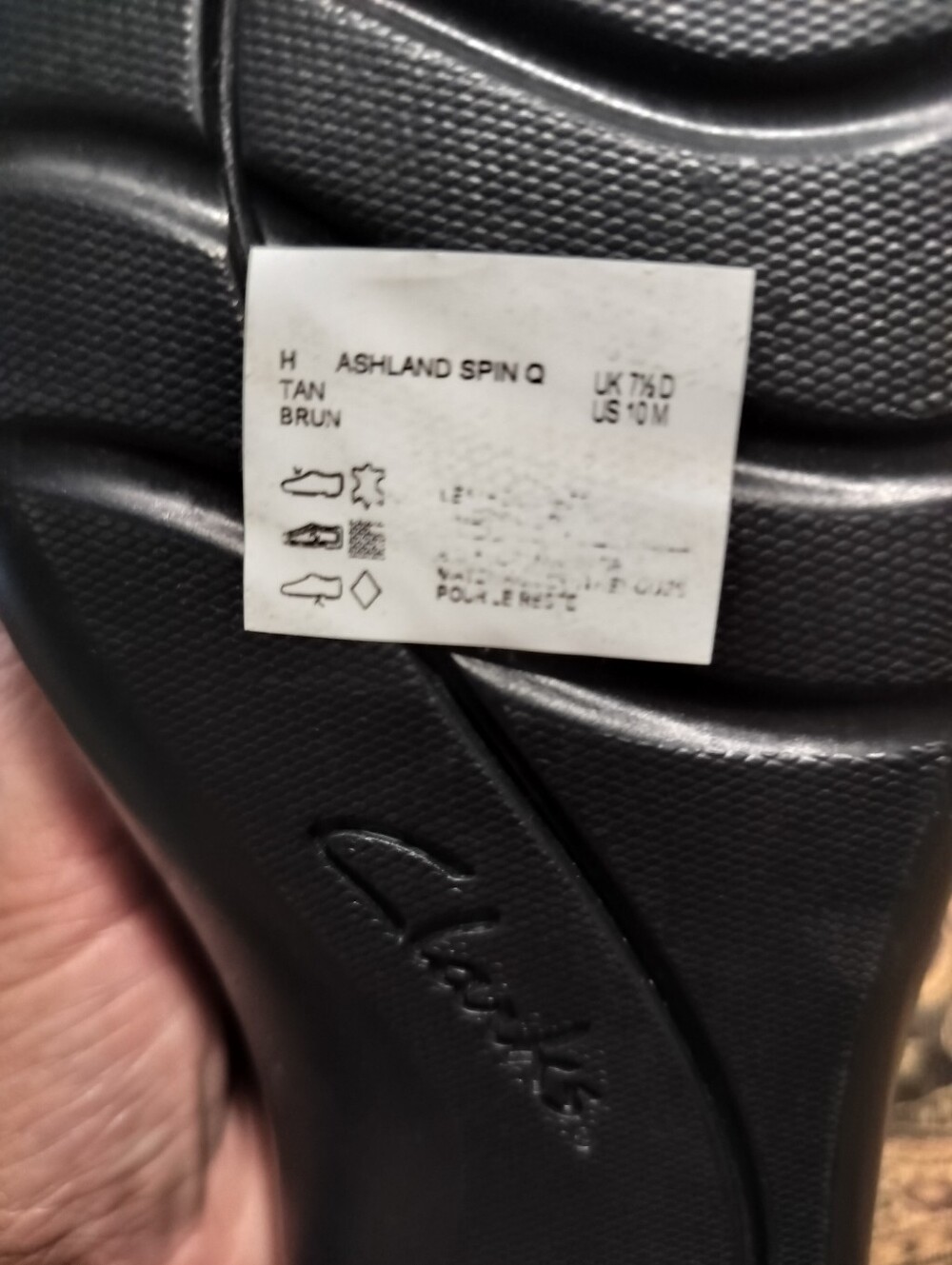 Clarks Women's 10 Ashland Spin Q Leather Mary Jane Flats - Picture 4 of 7